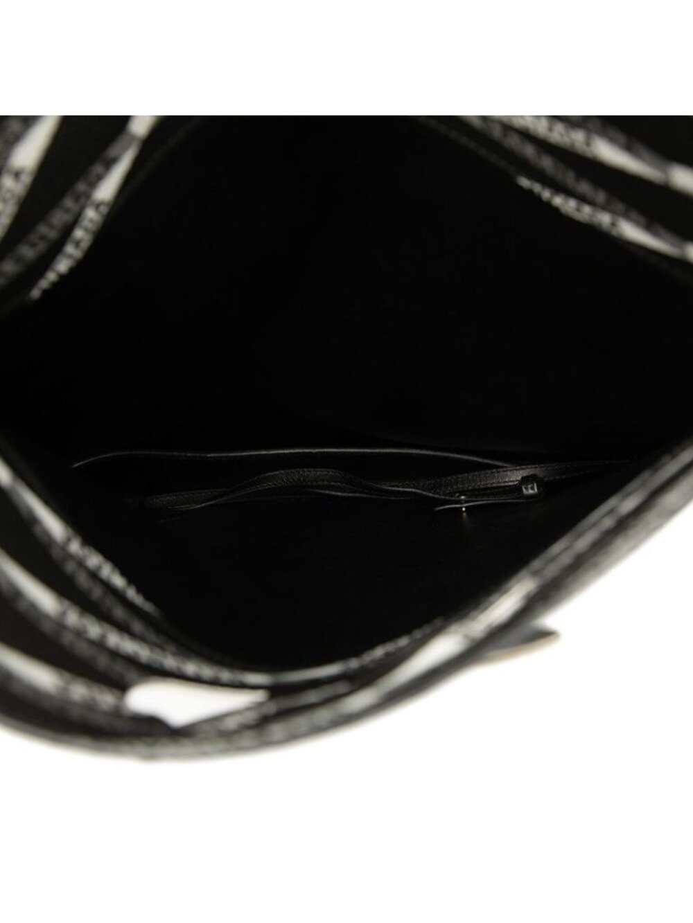 Balenciaga Logo Handbag Clutch Black Multicolor - Picture 4 of 6